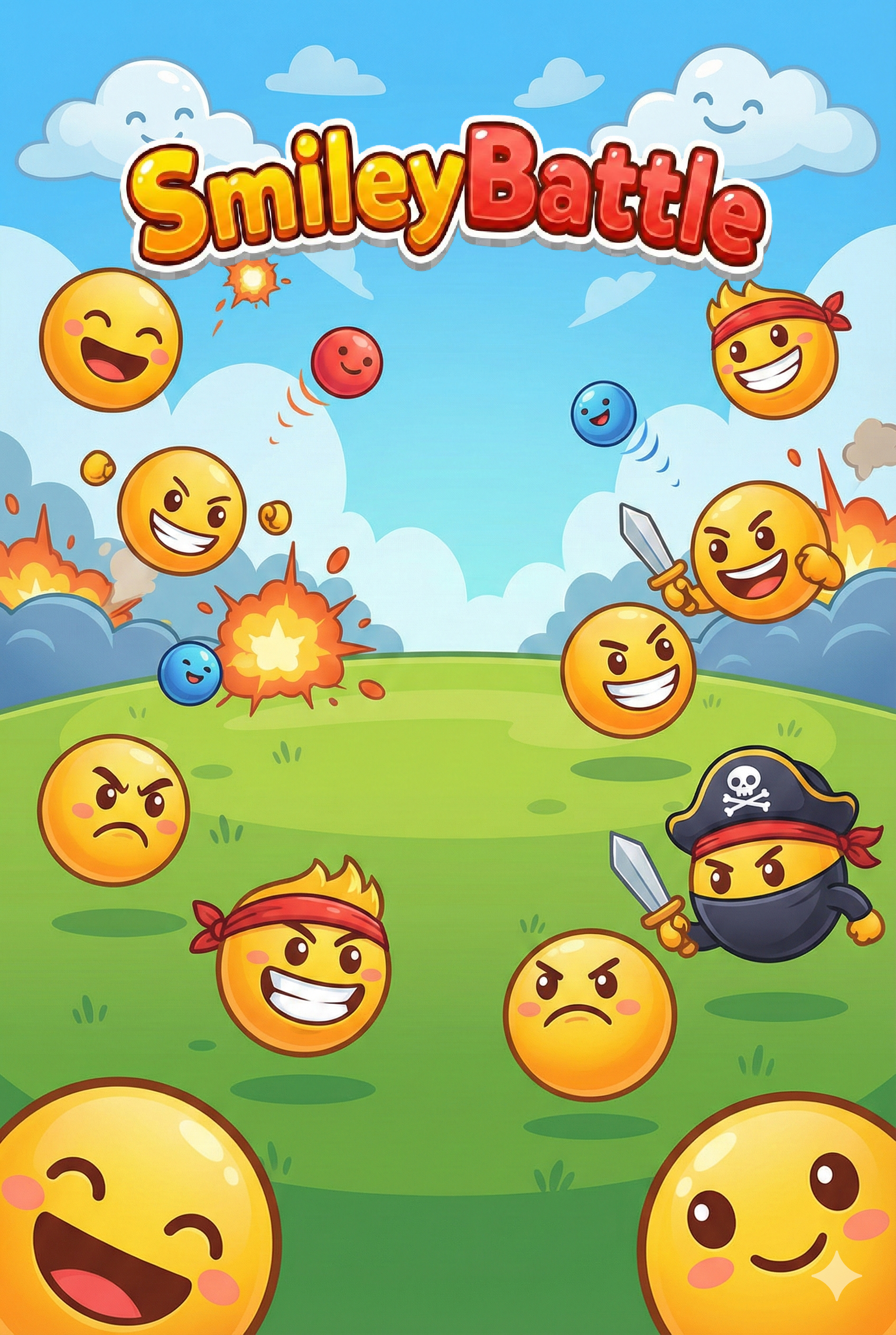 Smiley Battle Action