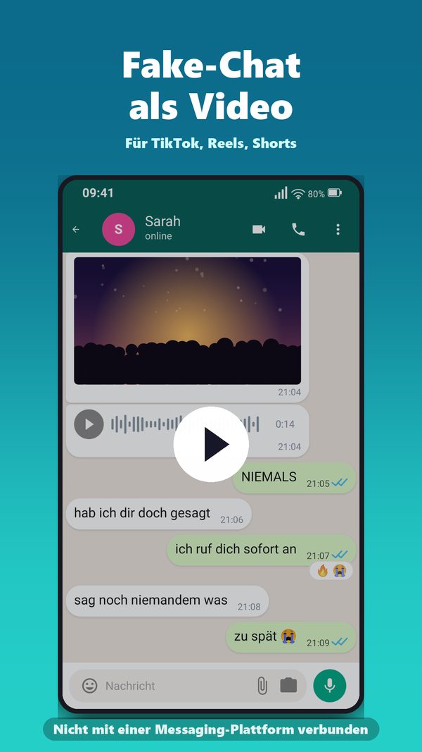 Chat-Verlauf als Video exportieren